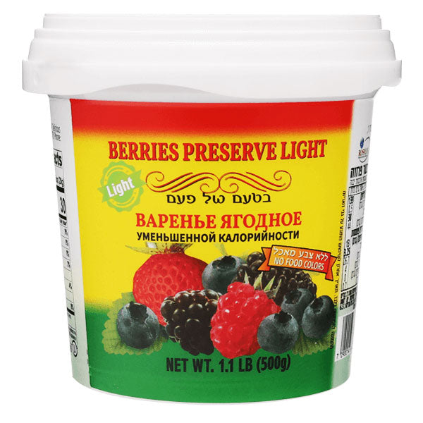 Фруктовое варенье Израиль Лайт Микс – 17,64 унции (500 г)